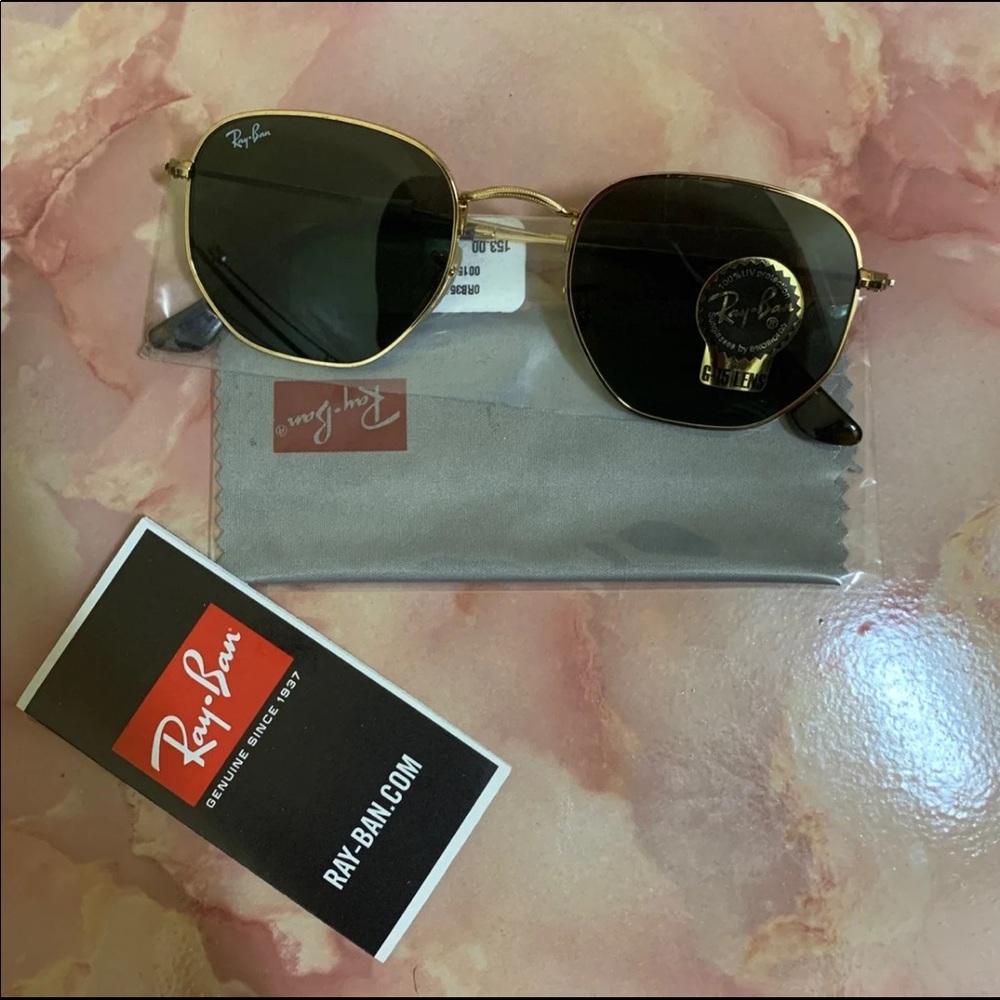 Cool framed Ray Bans ! 100%  UV protected